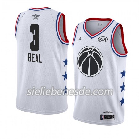 Herren NBA Washington Wizards Trikot Bradley Beal 3 2019 All-Star Jordan Brand Weiß Swingman
